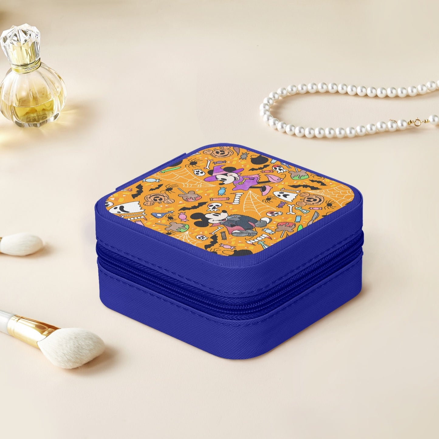 Mickey's No So Scary Leather Jewelry Box