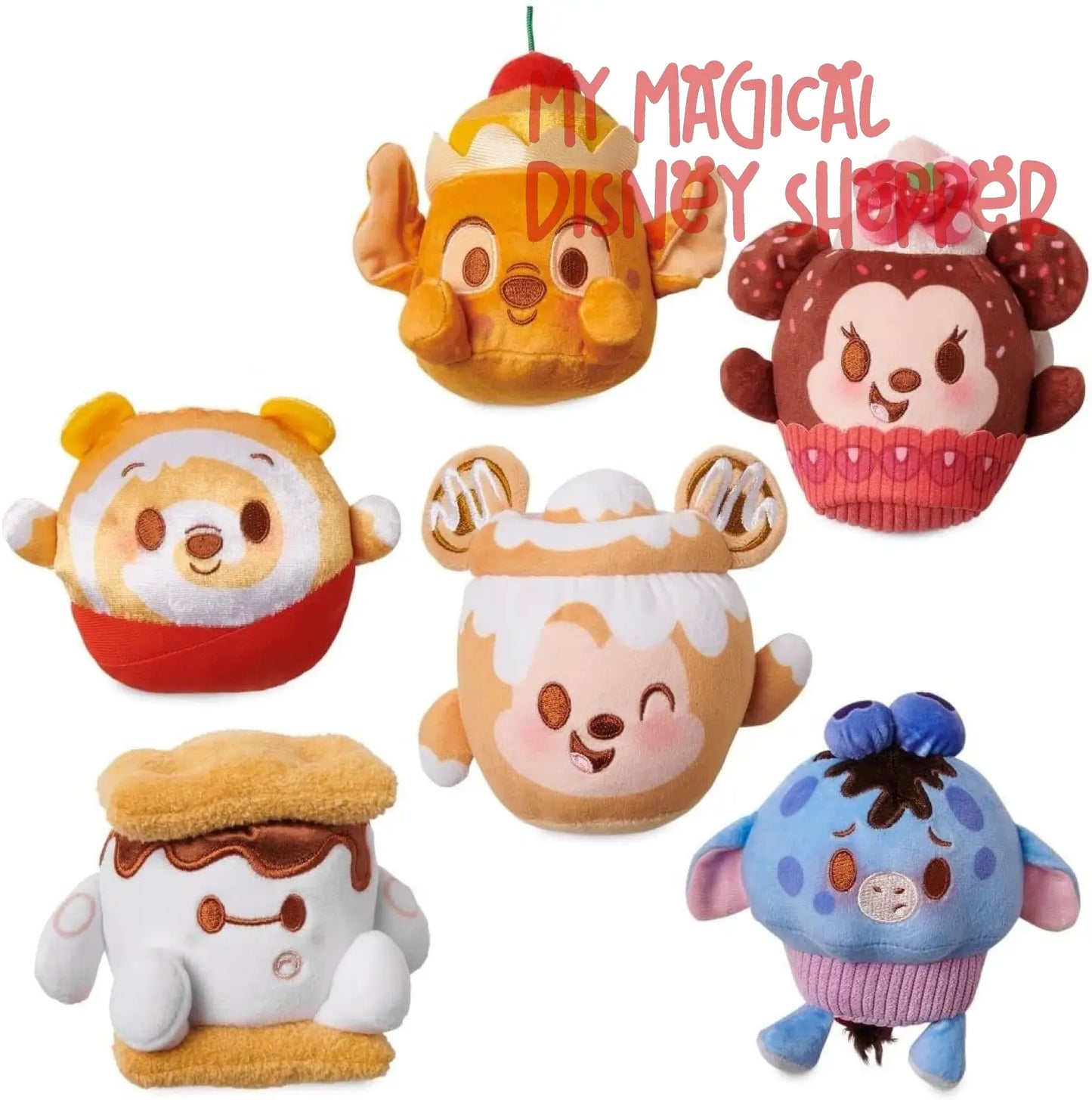 Baked Treats Disney Munchlings Mystery Scented Plush – Micro 4 3/4 Inches
