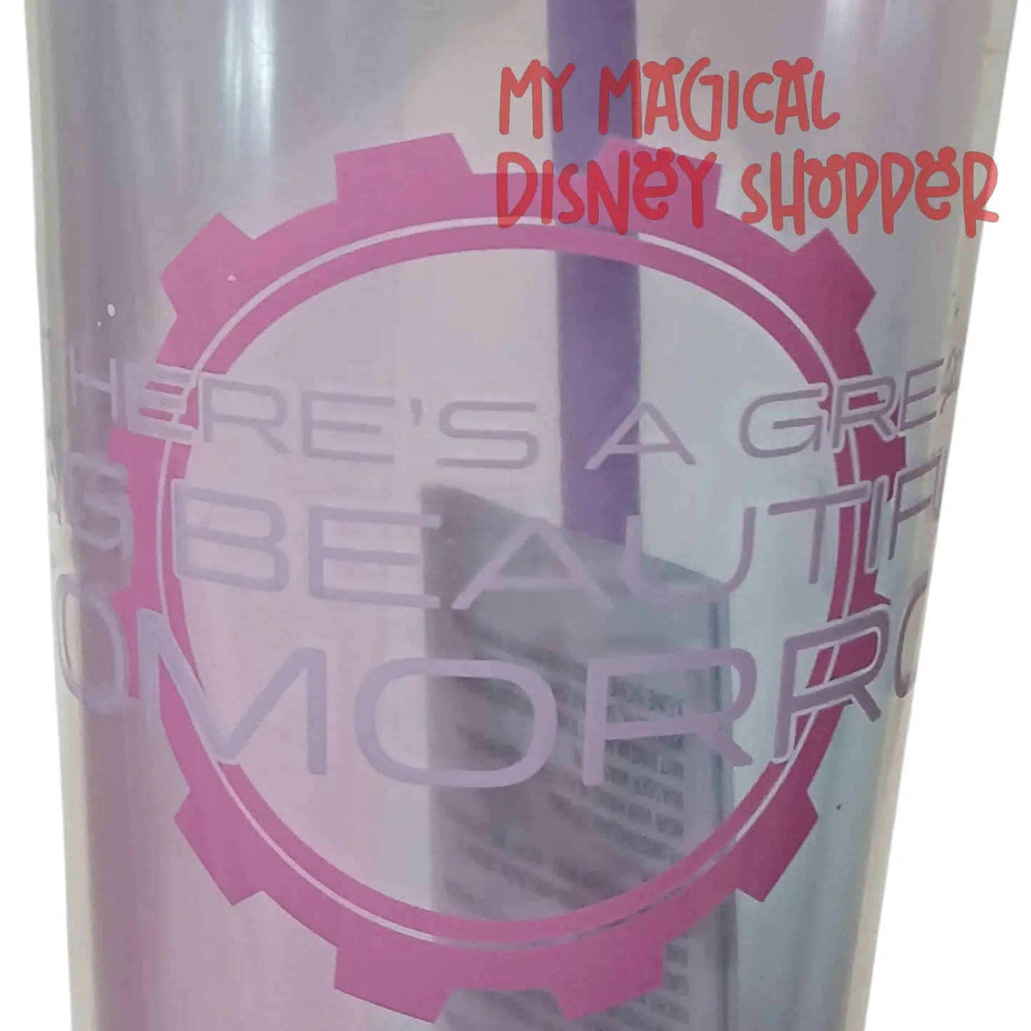 2022 Disney Parks Great Big Beautiful Tomorrow Carousel Progress 20oz Tumbler Cup