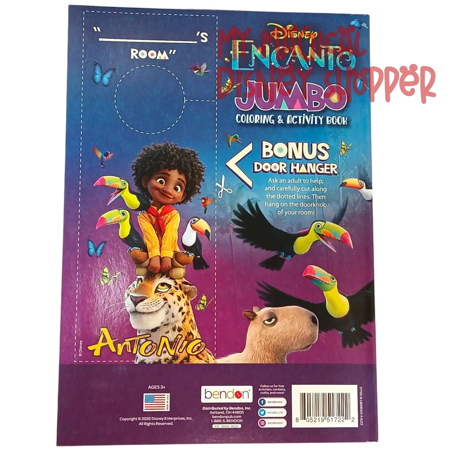 Disney Encanto Jumbo Coloring & Activity Book
