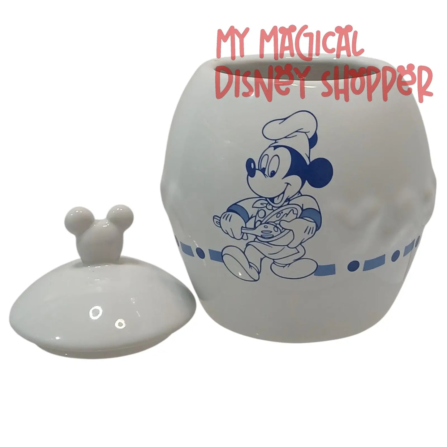 Disney Gourmet Mickey Mouse Sugar Bowl with Lid