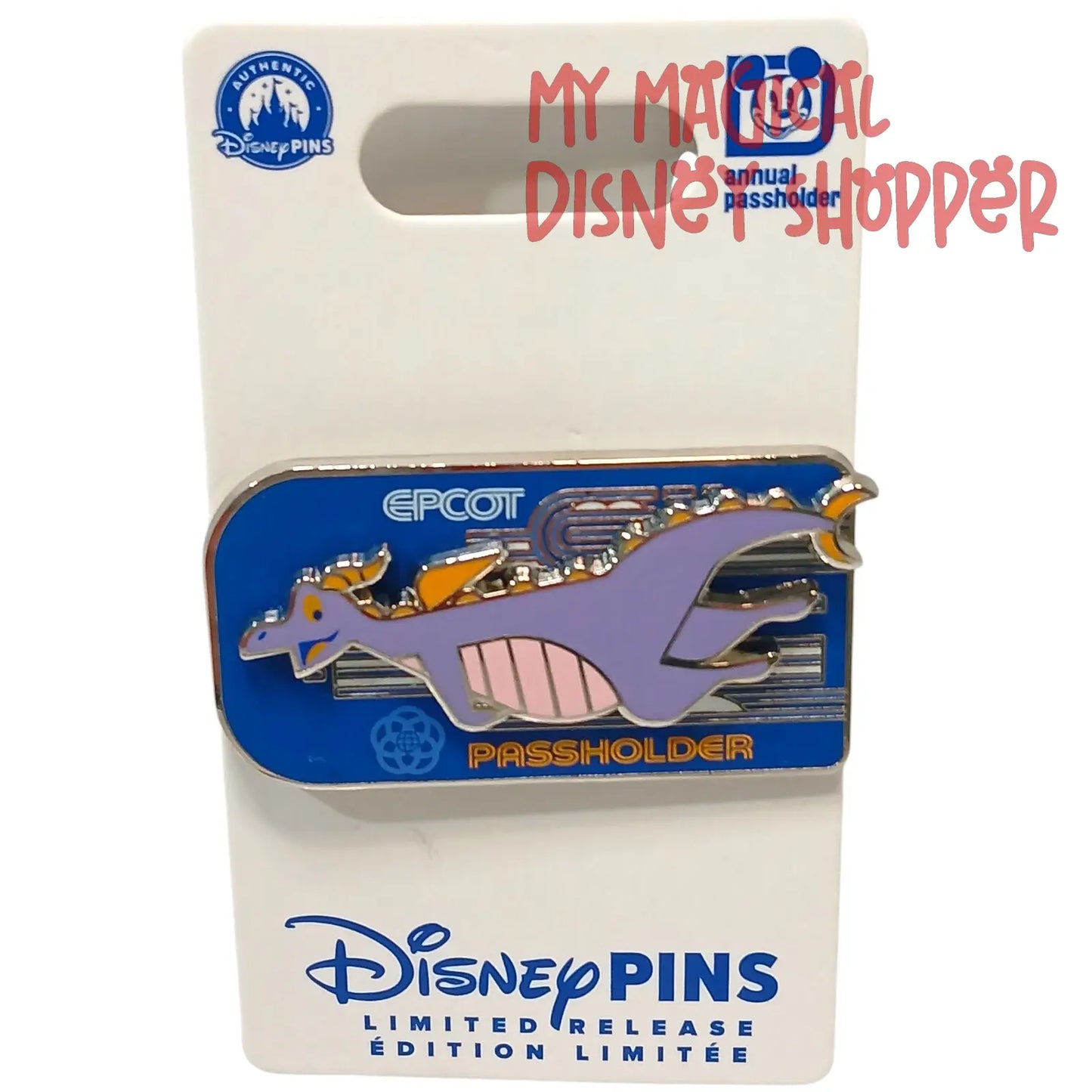 Disney Parks 2025 Figment Annual Passholder Limited Release Pin