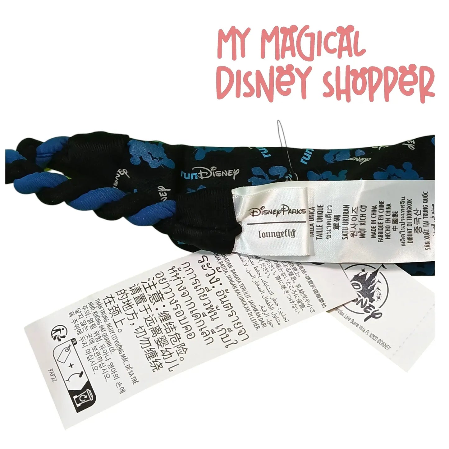 runDisney Loungefly Sweat Headband