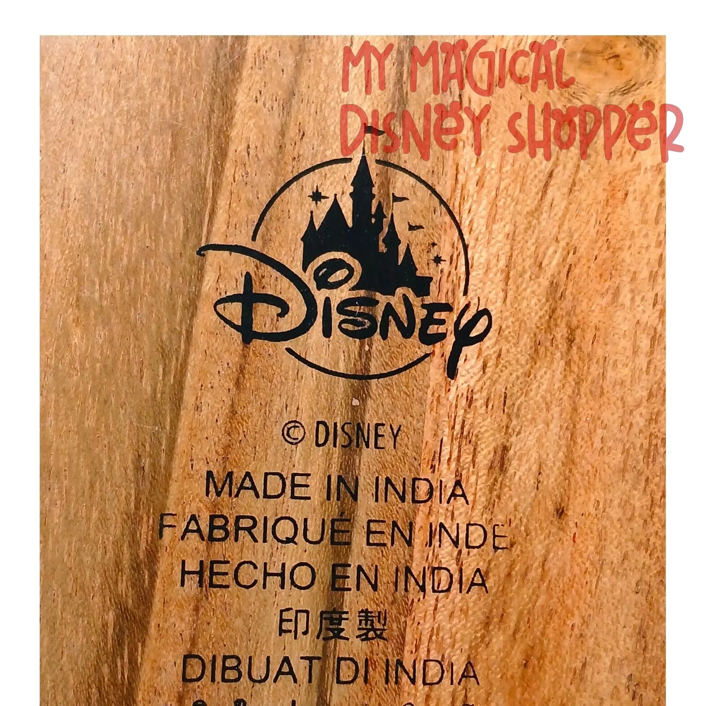 Wooden Mickey Head Wall Key Holder
