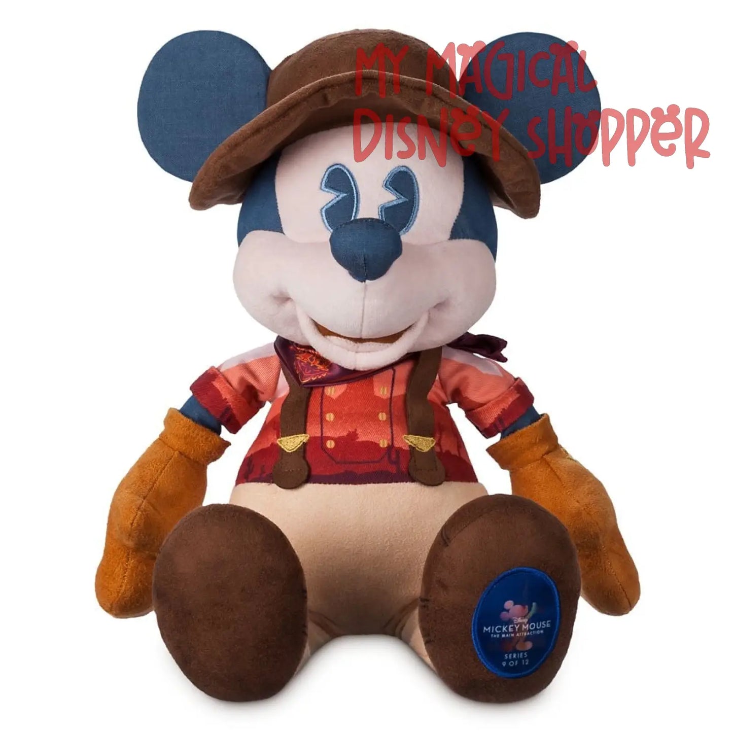 Big Thunder Mountain Railroad Disney Plush - Mickey The Main Attraction