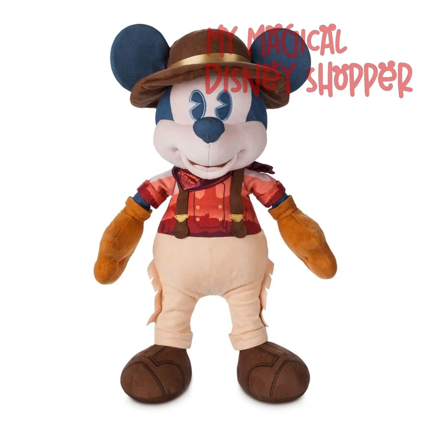 Big Thunder Mountain Railroad Disney Plush - Mickey The Main Attraction