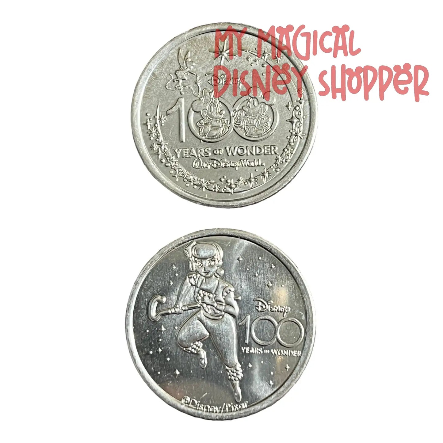 Bo Peep from Toy Story Disney 100 Silver Medallion