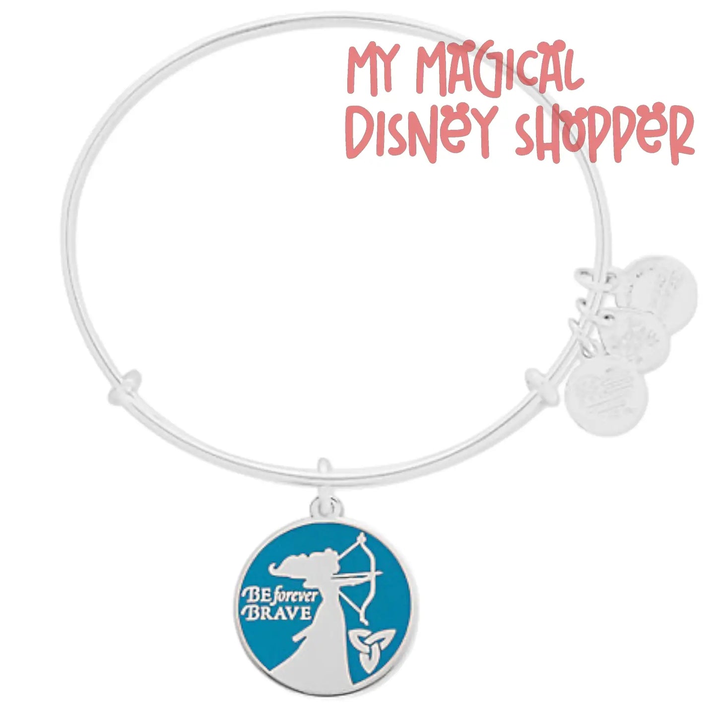 Brave - Merida Bangle Silver Disney Alex And Ani Bracelet