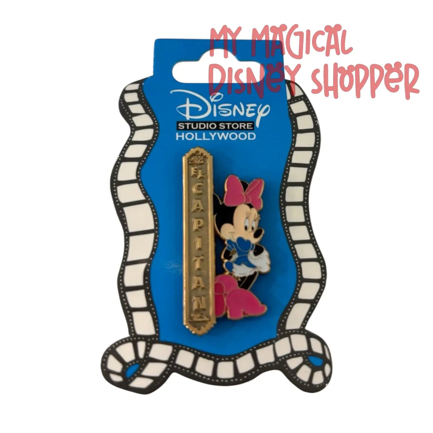 Minnie Mouse Pin - Disney Studio Store Hollywood El Capitan Theater Character Series