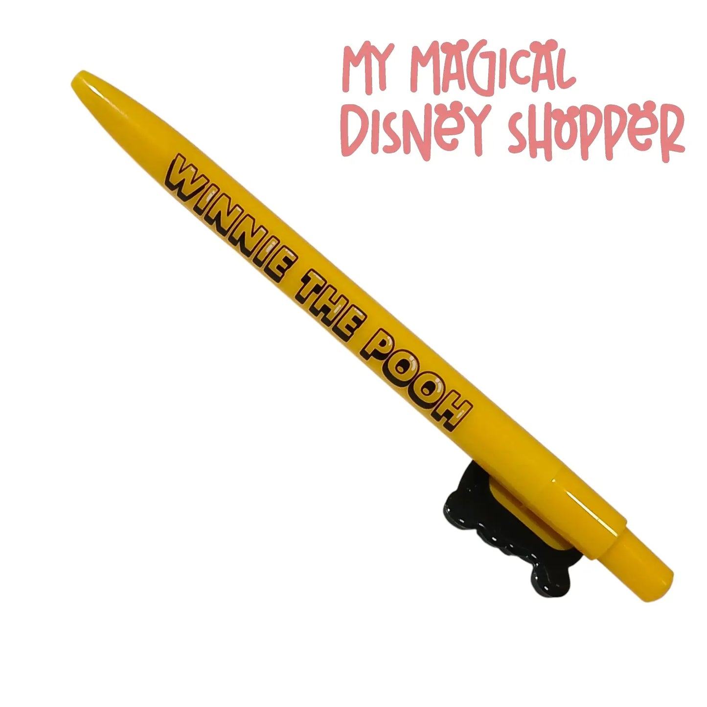 Winnie the Pooh Ballpoint Pen with Rubber Clip โ๏ธ๐ป