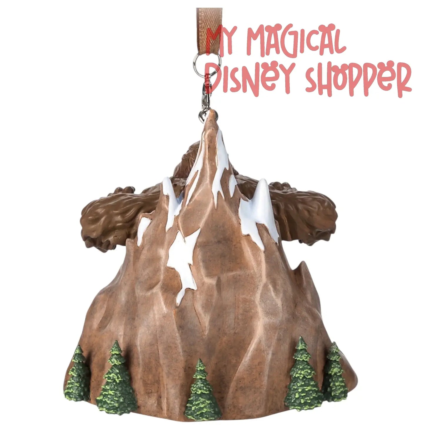 Brown Yeti Disney Sketchbook Ornament - Expedition Everest