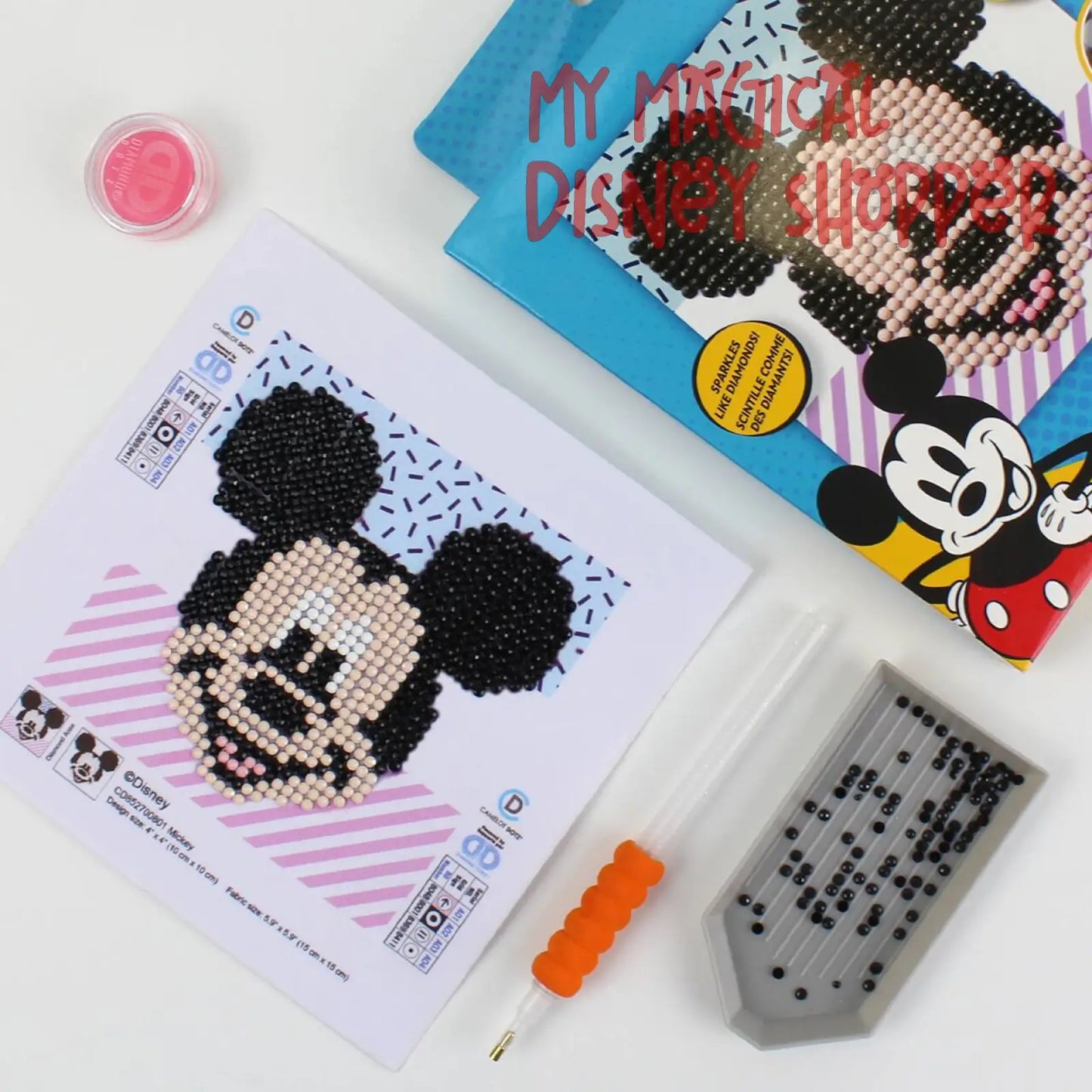 Camelot® Dots Mickey Mouse Fun Diamond Painting Kit