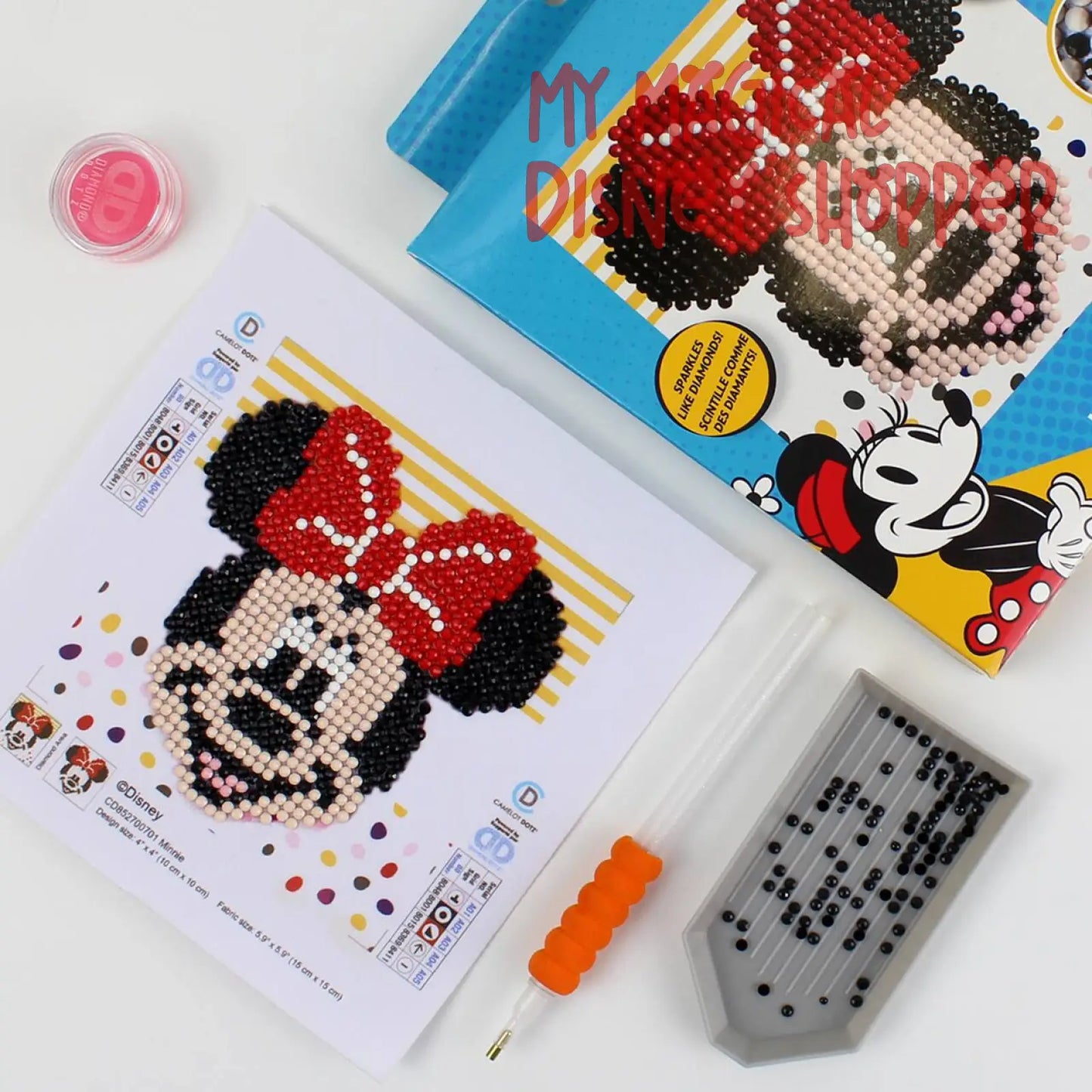 Camelot® Dots Minnie Mouse Fun Diamond Painting Kit