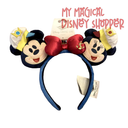 Captain Mickey & Minnie Disney Cruise Line Ears - Disney Cruise Line