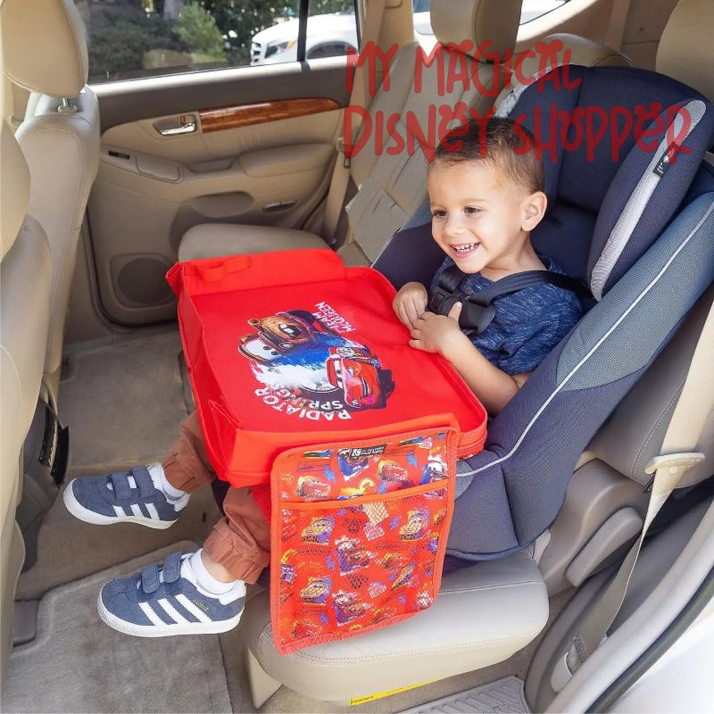 Cars Disney Baby 3-IN-1 Travel Tray and Tablet Holder