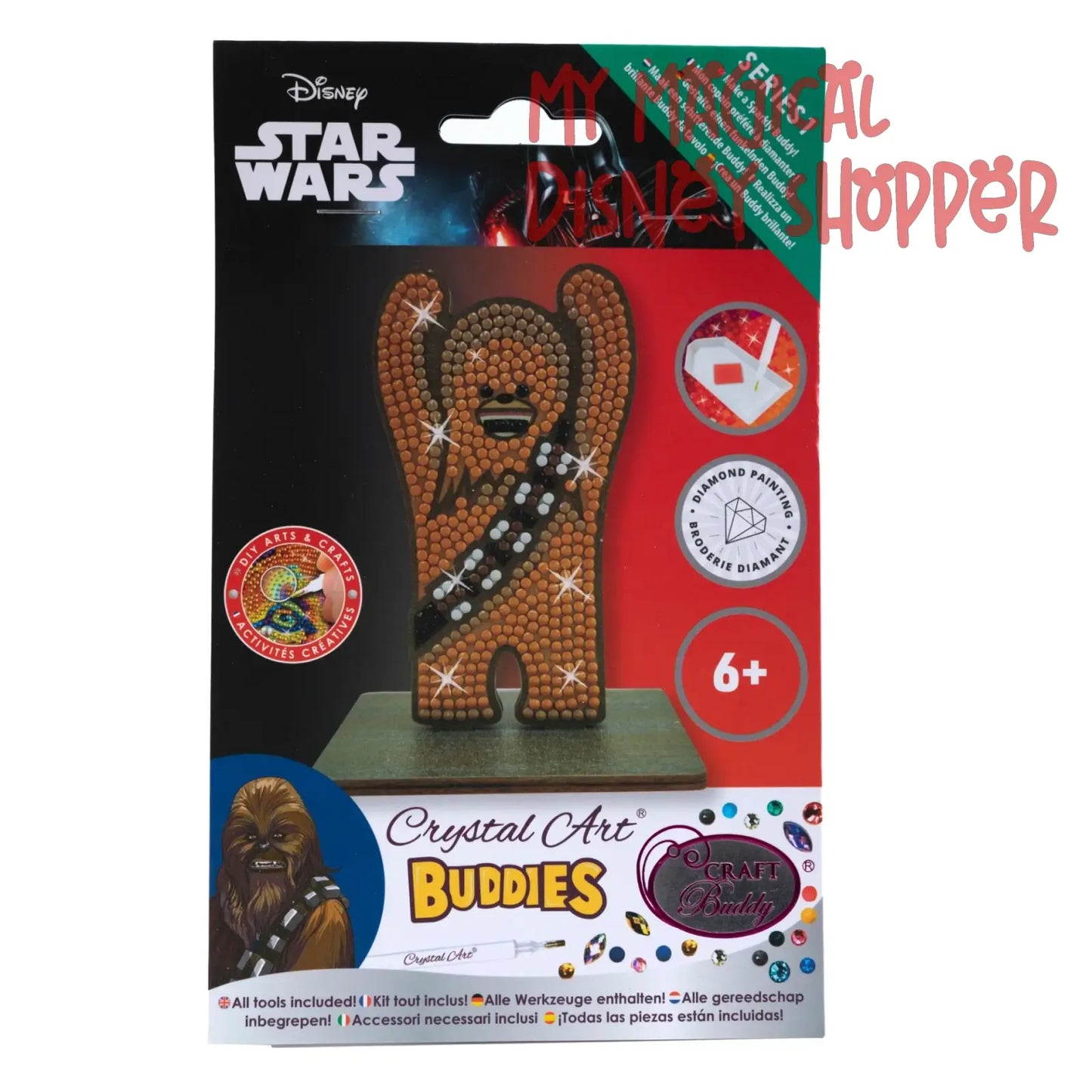 Chewbacca Crystal Art Buddies Kit