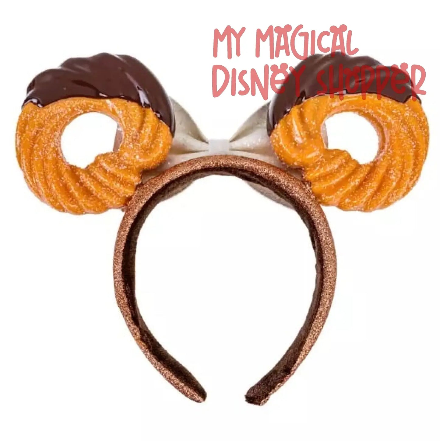 Chocolate Dipped Churro Disney Minnie Ear Headband