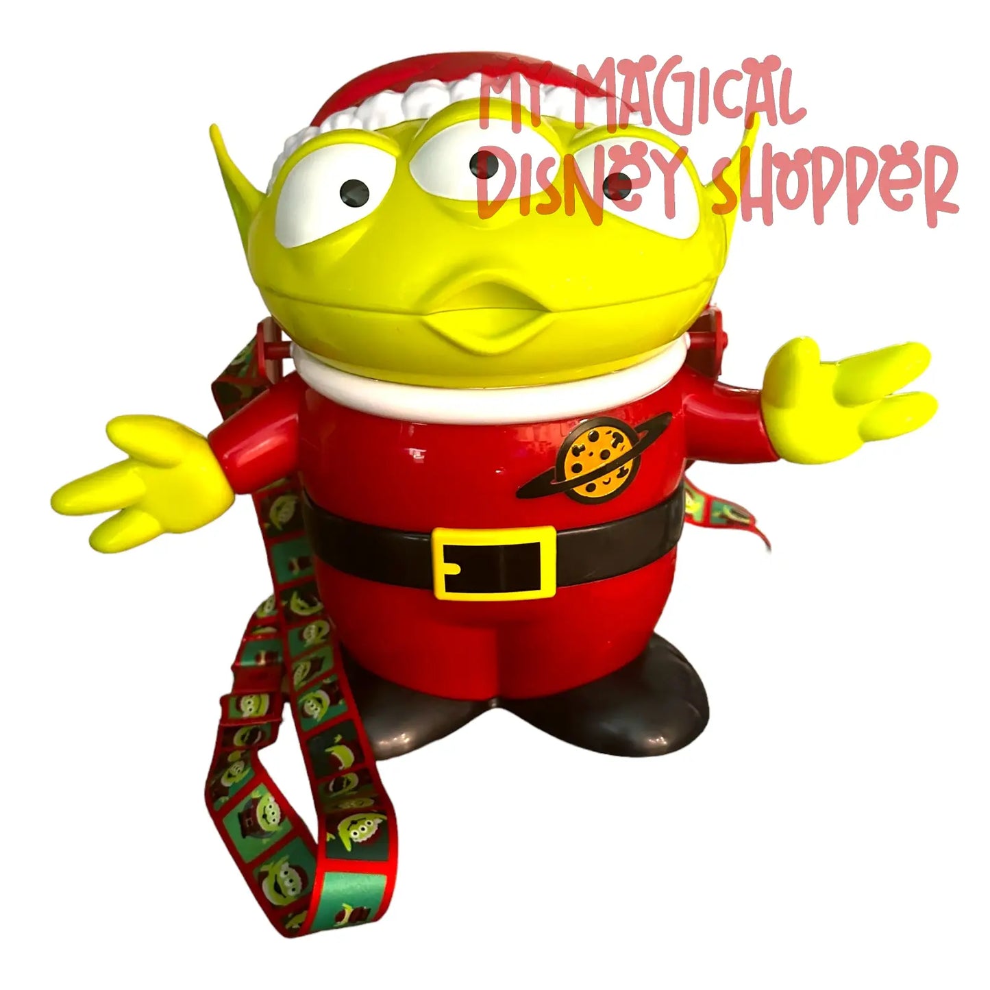 Christmas Alien Disney Holiday Popcorn Bucket