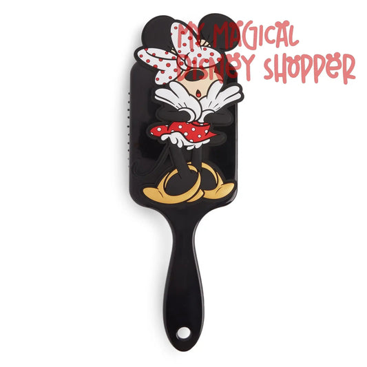 Classic Minnie Mouse Bow Paddle Brush