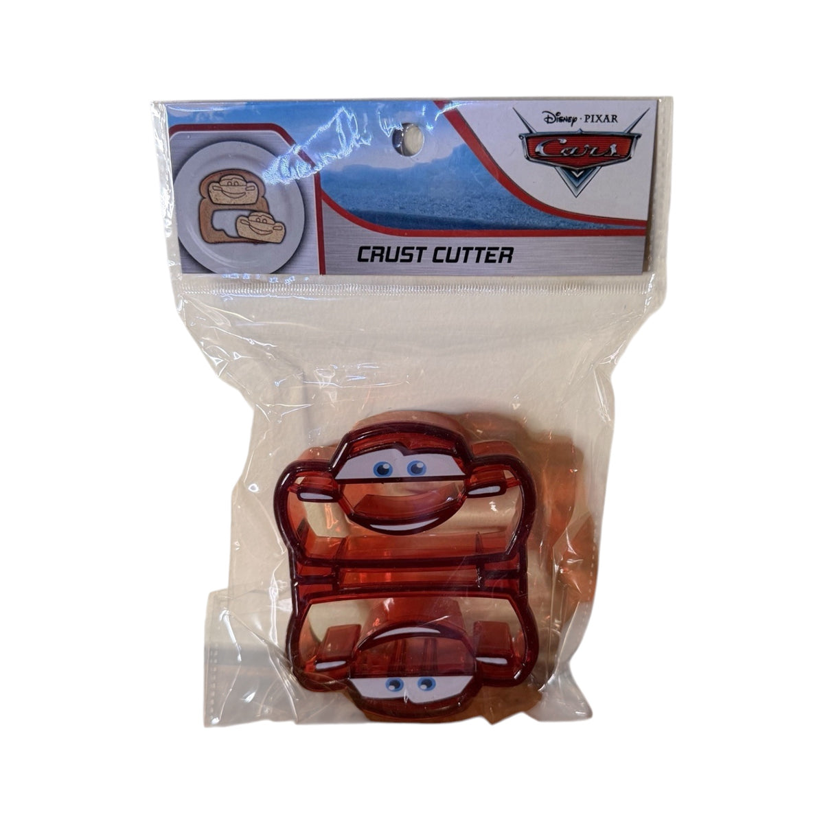 Disney Pixar Cars Lightning McQueen Sandwich Crust Cutter 🚗⚡🍞✨