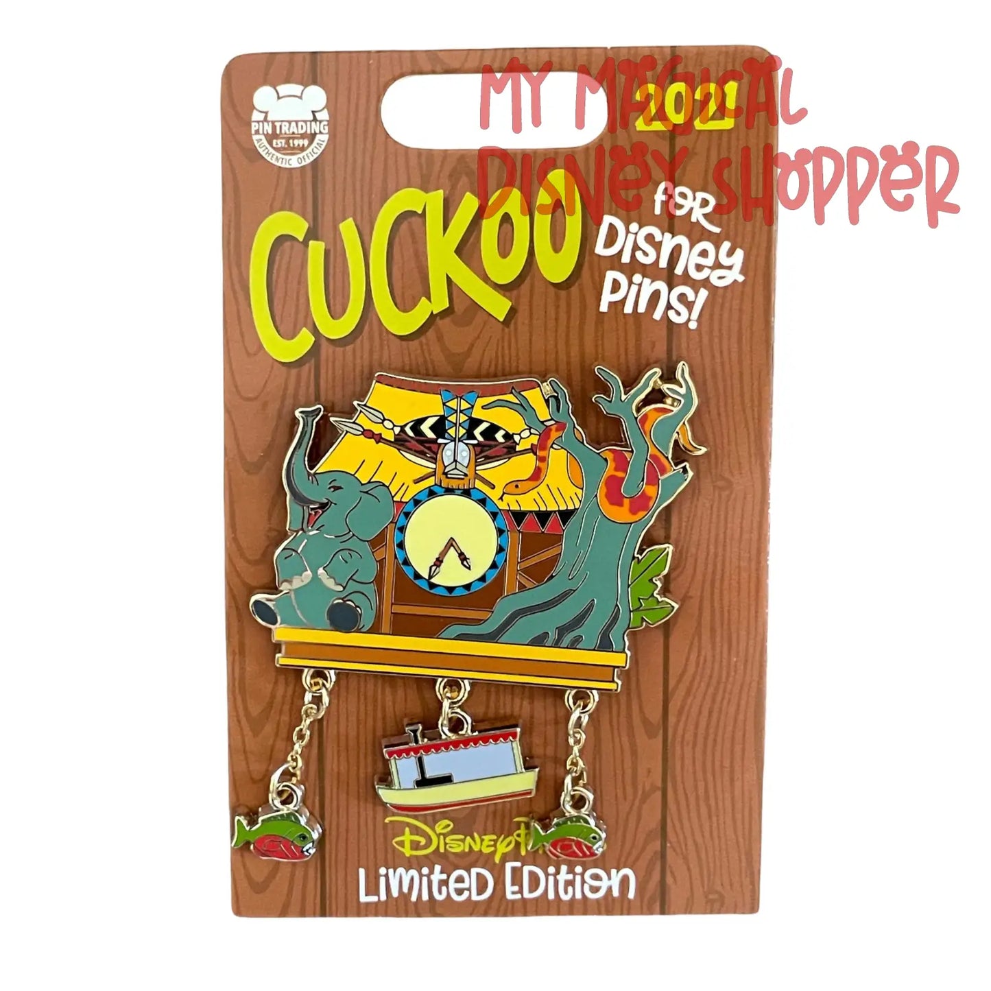 Cuckoo for Disney Jungle Cruise Pin - Limited Edition 3000