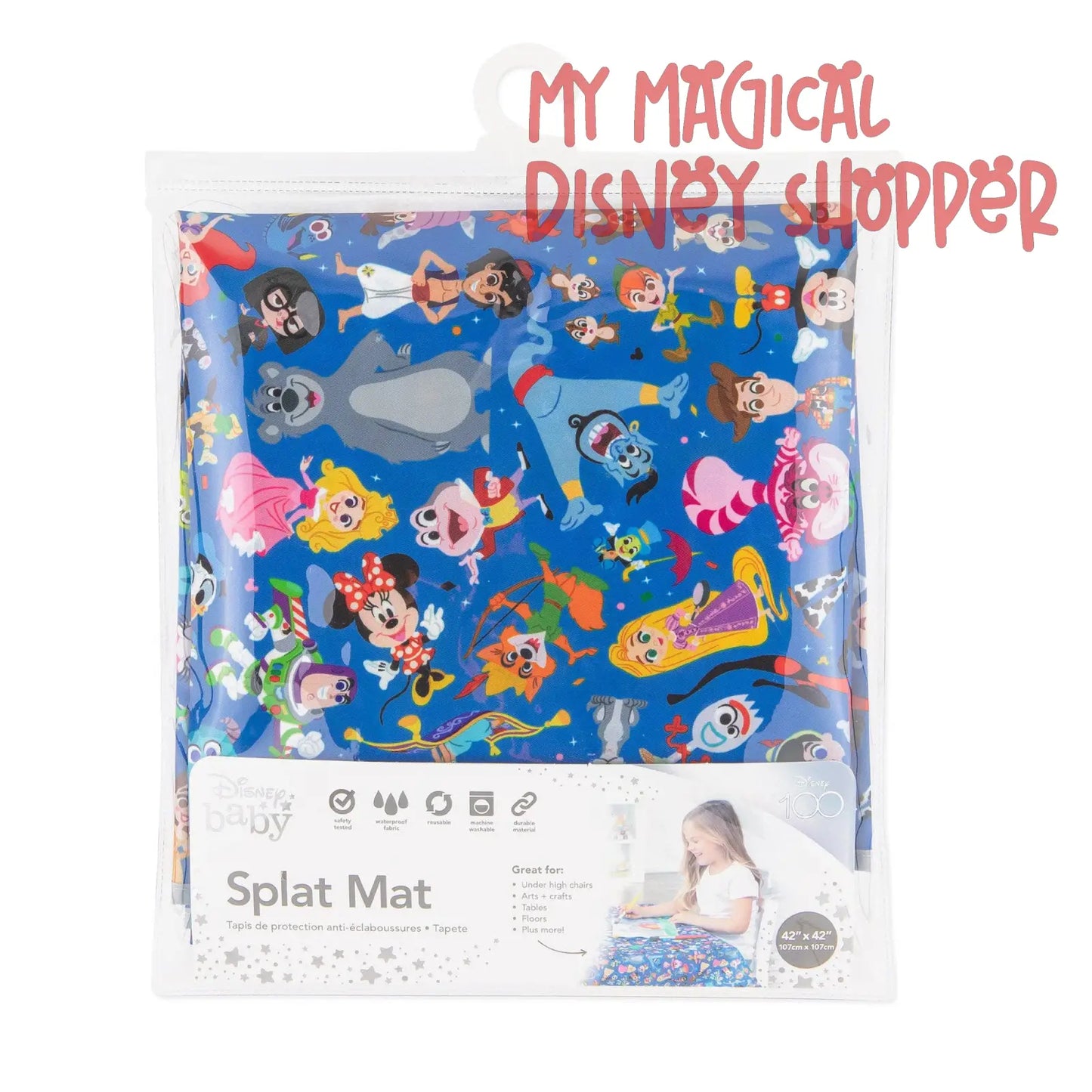 Disney 100 Magical Celebration Splat Mat