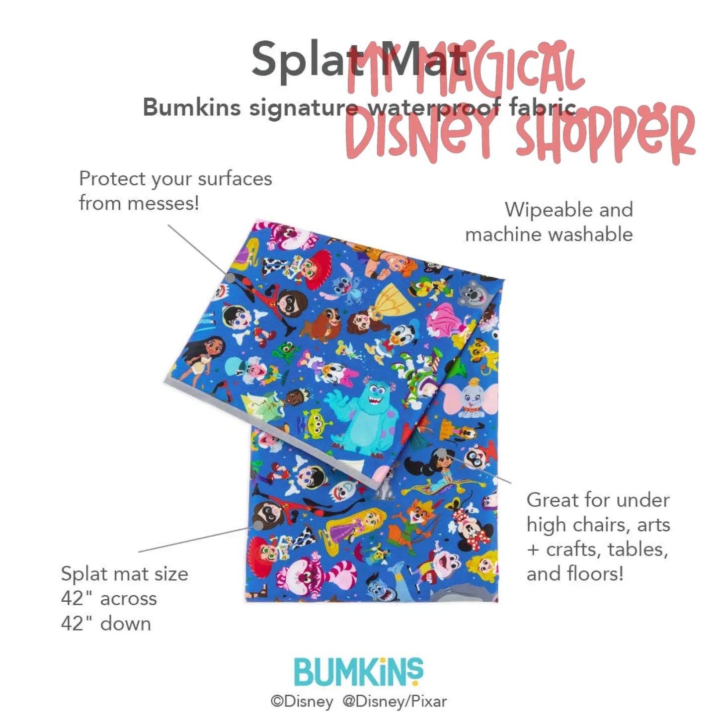 Disney 100 Magical Celebration Splat Mat