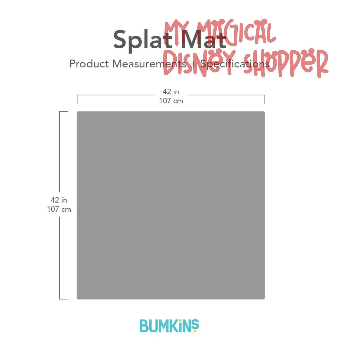 Disney 100 Magical Celebration Splat Mat