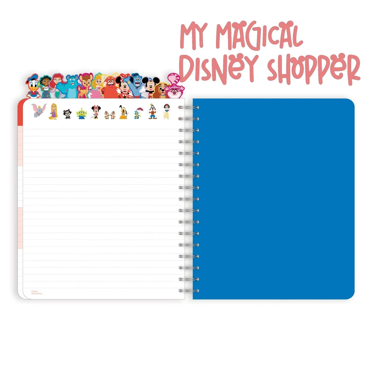 Disney 13-Month Undated Planner with Tabs, 184 Pages