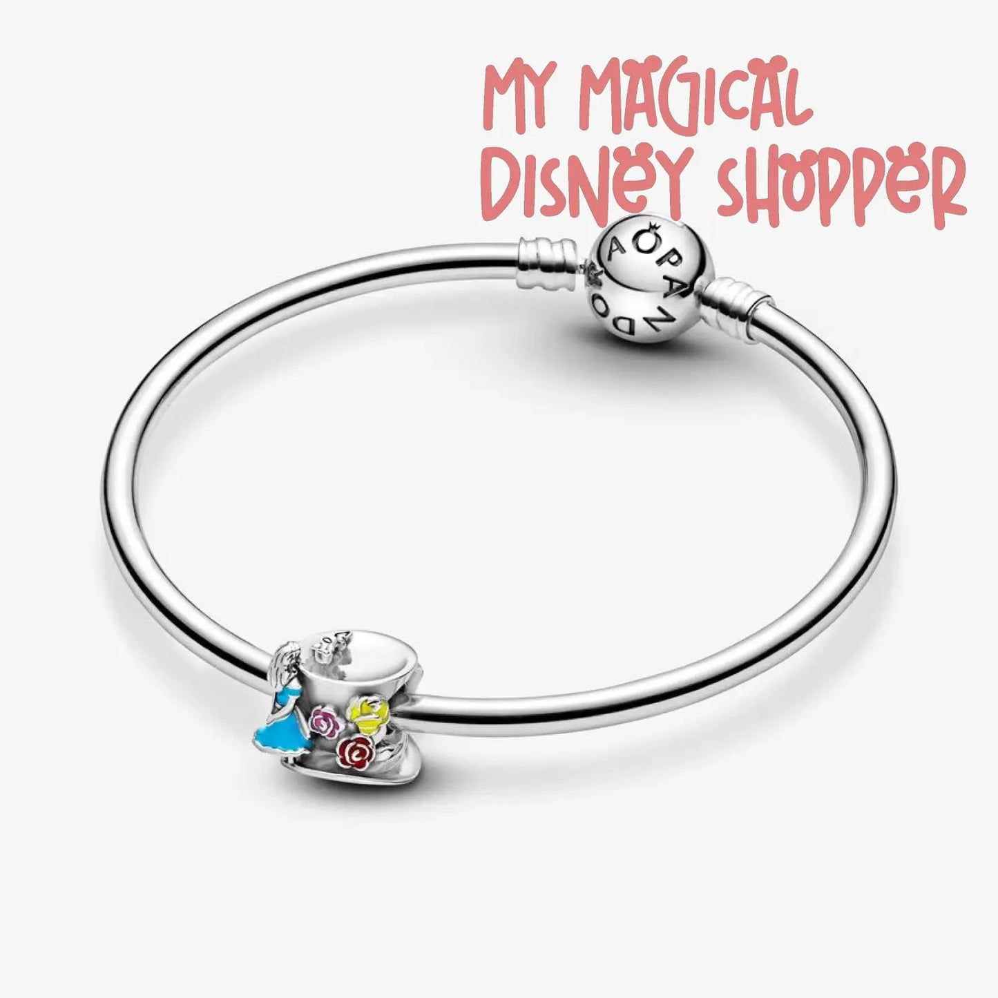 Alice in Wonderland & The Mad Hatter's Tea Party Pandora Charm