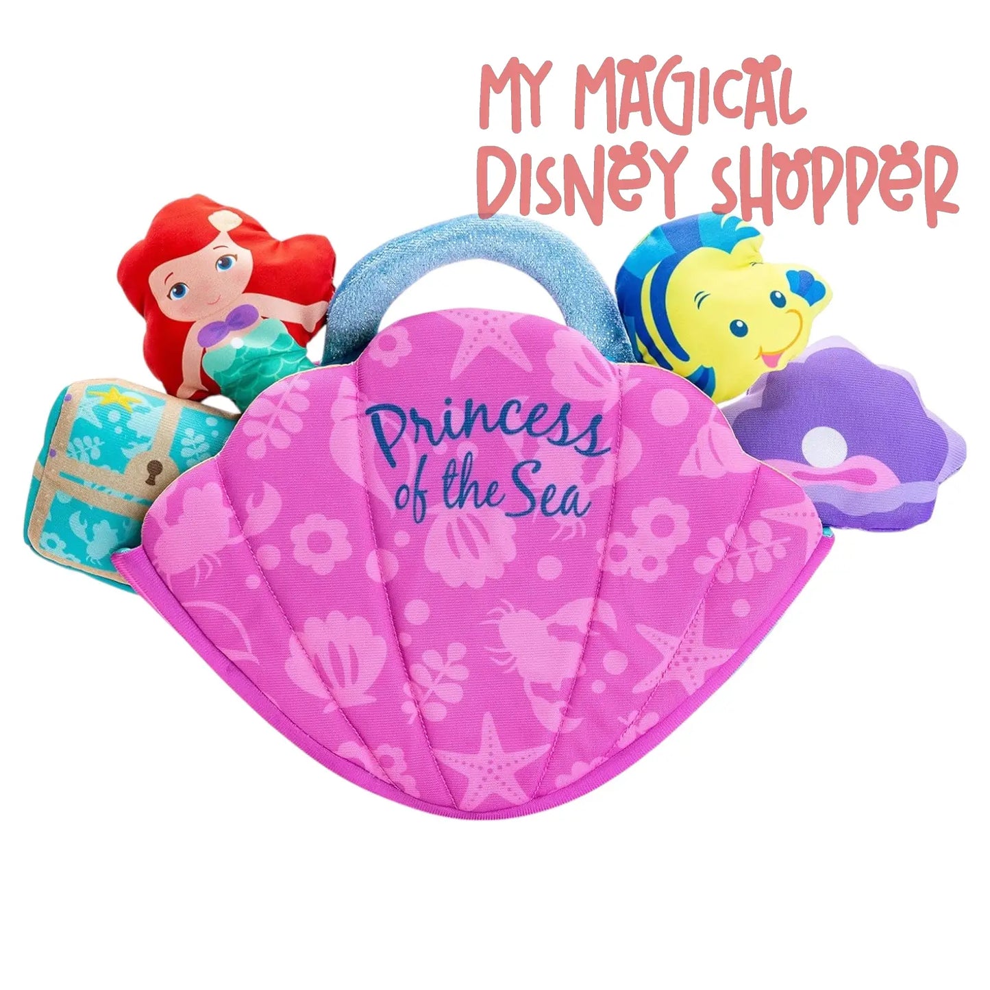 Disney Baby My 1st Princess Ariel Seashell Plush Playset