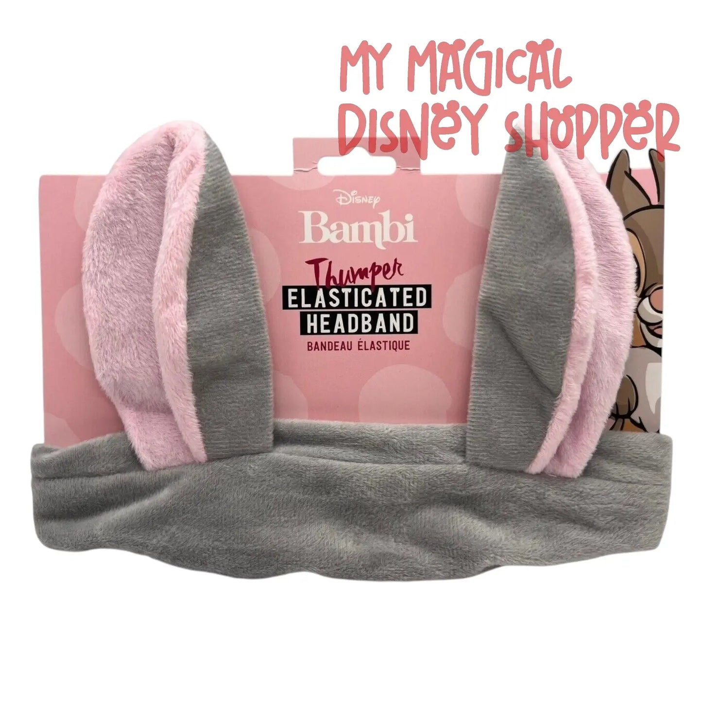 Disney Thumper Spa Headband – Bambi Plush Elastic Skincare Headband 🐰✨