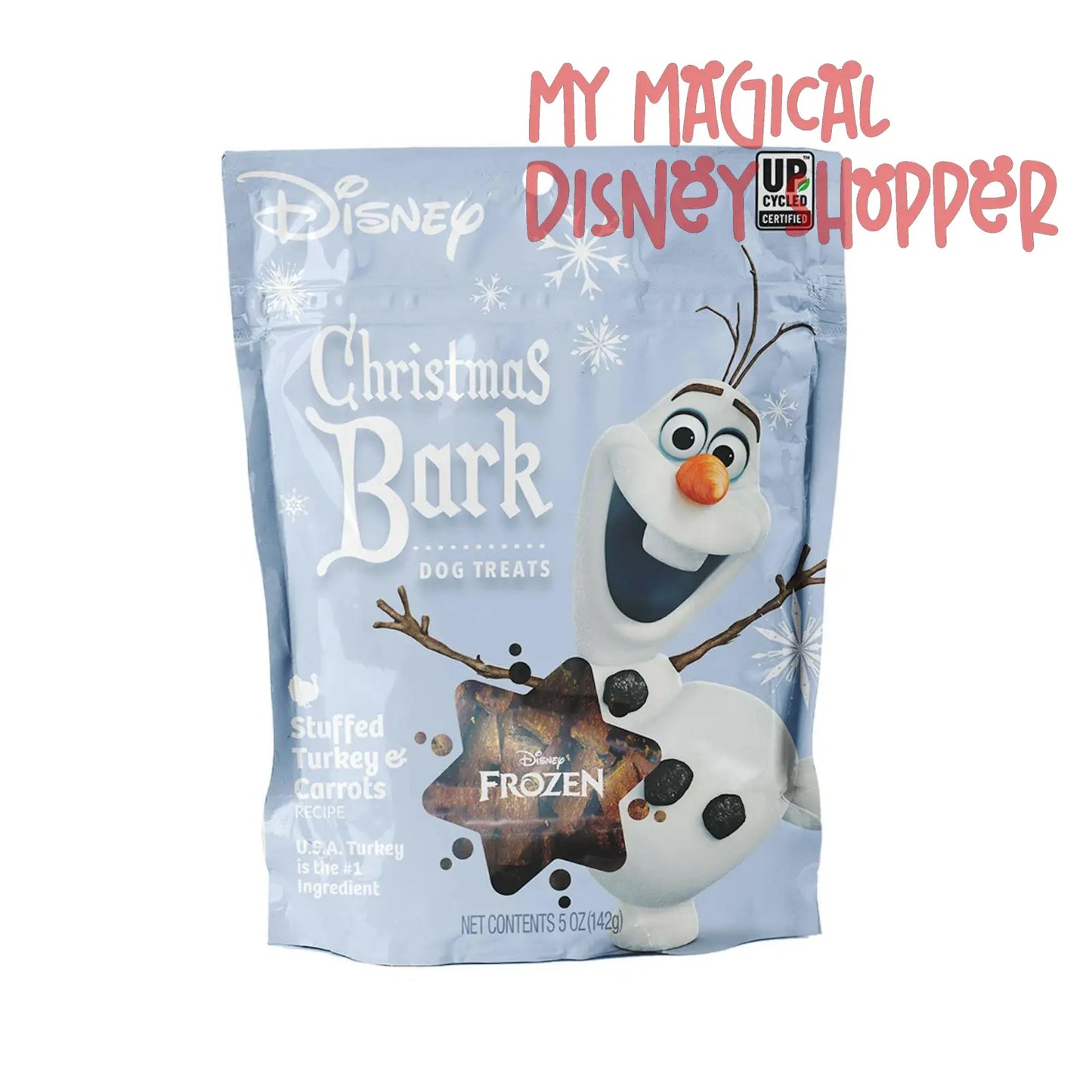 Disney Christmas Turkey Recipe Dog Treats - 5 oz