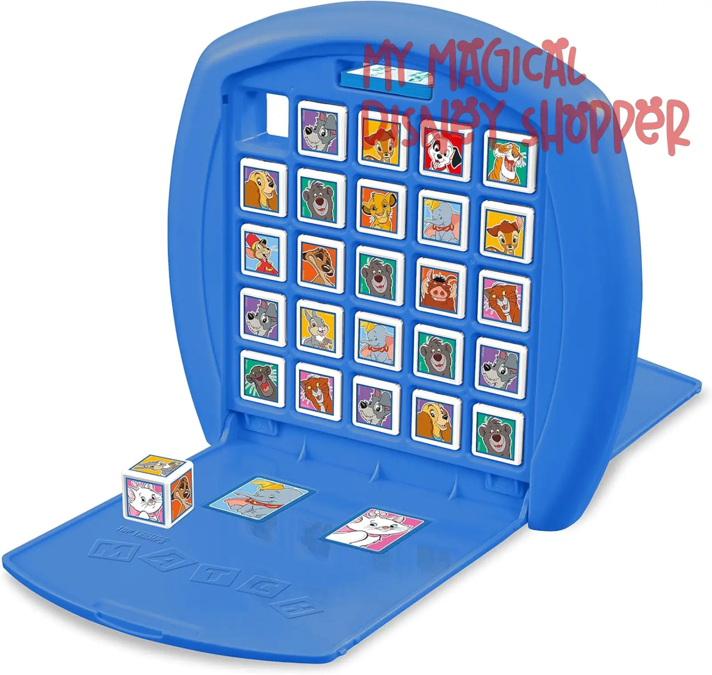 Disney Classics Animals Top Trumps Match - The Crazy Cube Game