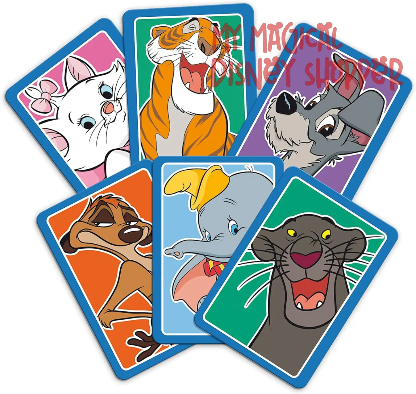 Disney Classics Animals Top Trumps Match - The Crazy Cube Game