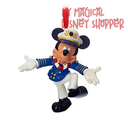 Disney Cruise Line Captain Mickey Christmas Ornament