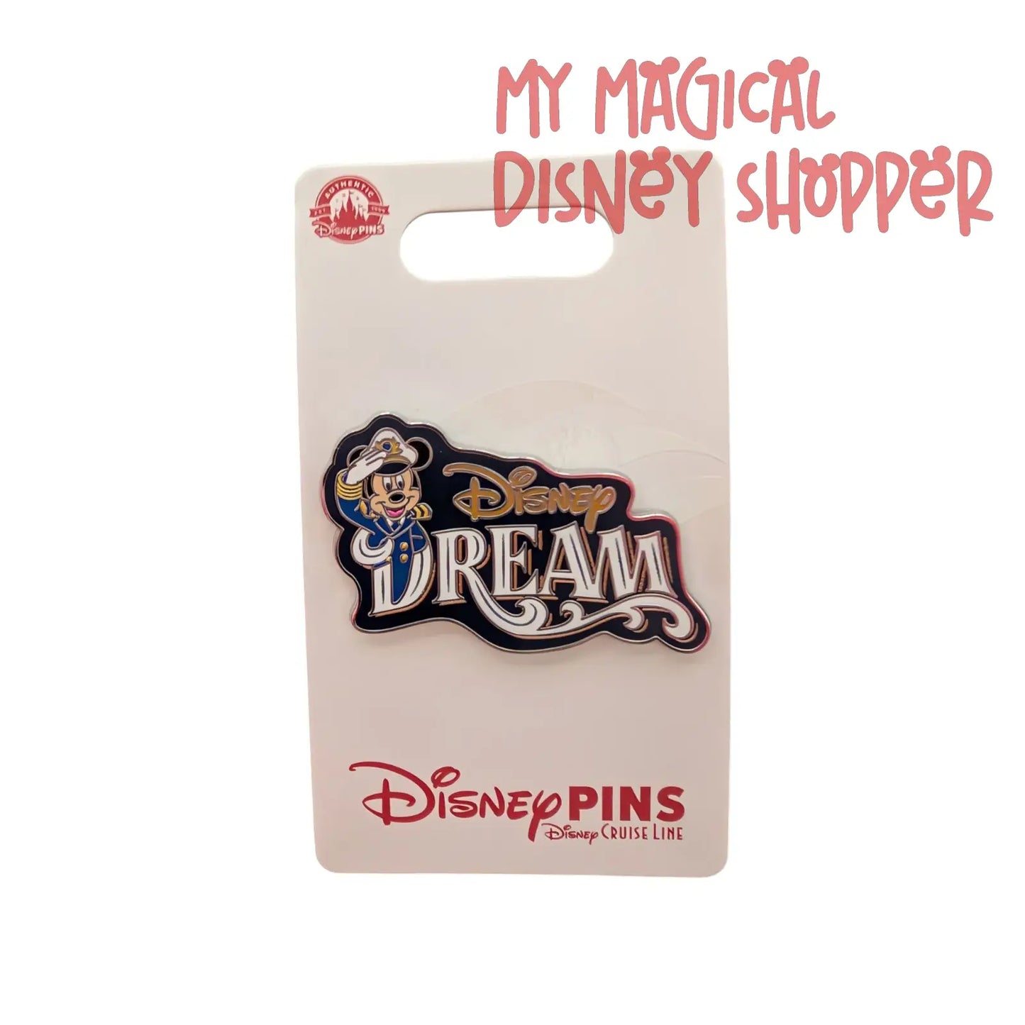 Disney Cruise Line Disney Dream Captain Mickey Pin