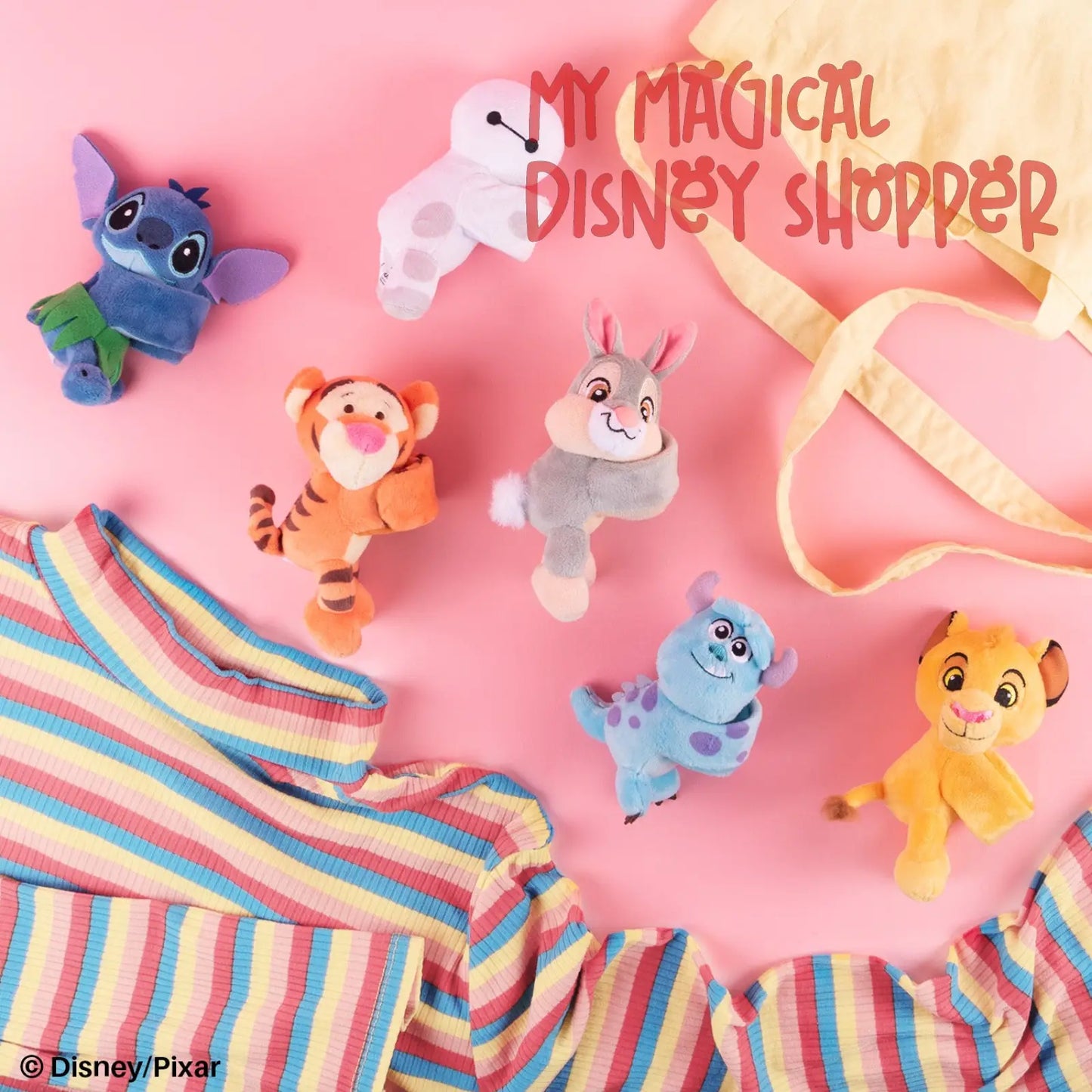 Disney Cutie Cuff Series 1 And 2 Blind Mystery Box Snap Bracelet
