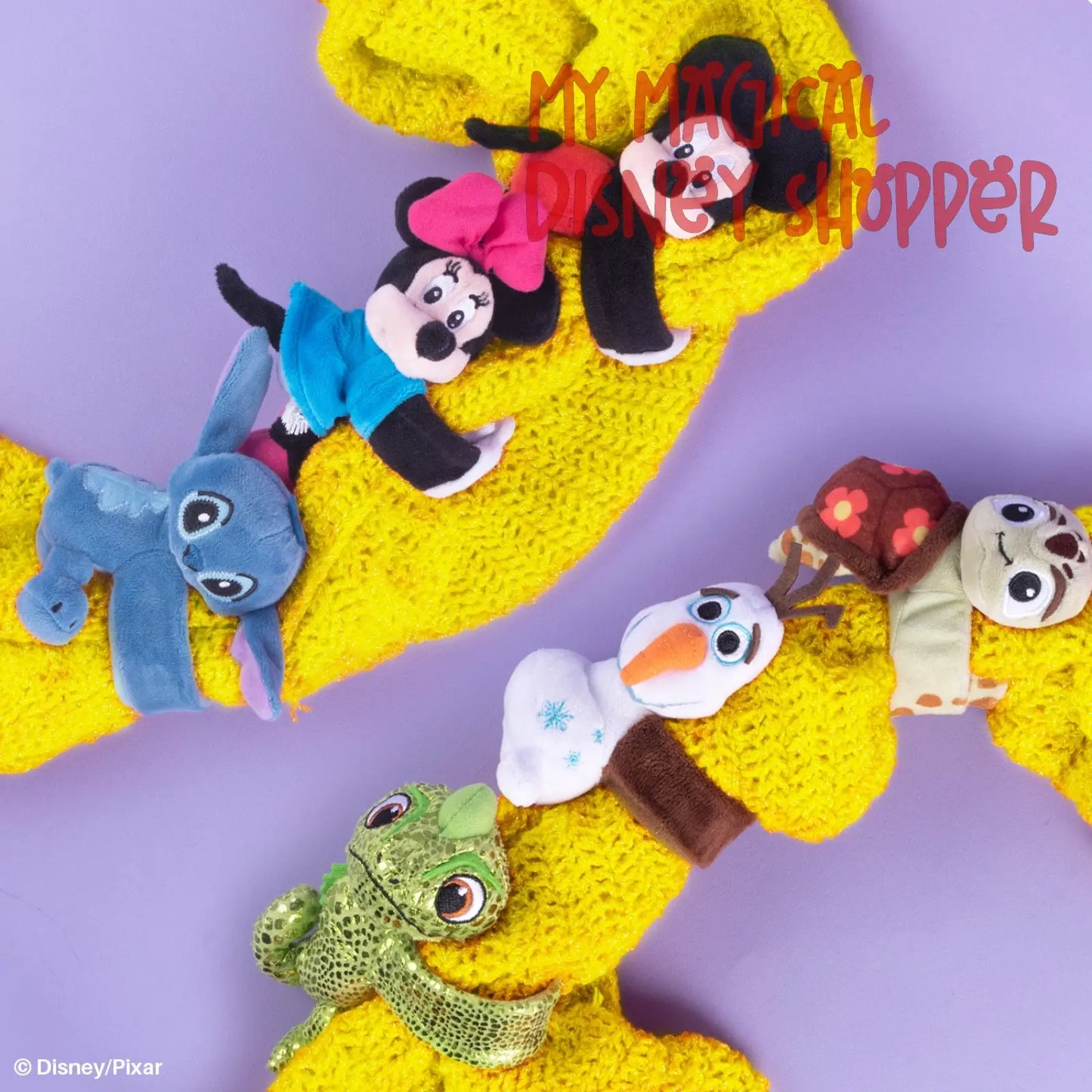 Disney Cutie Cuff Series 1 And 2 Blind Mystery Box Snap Bracelet