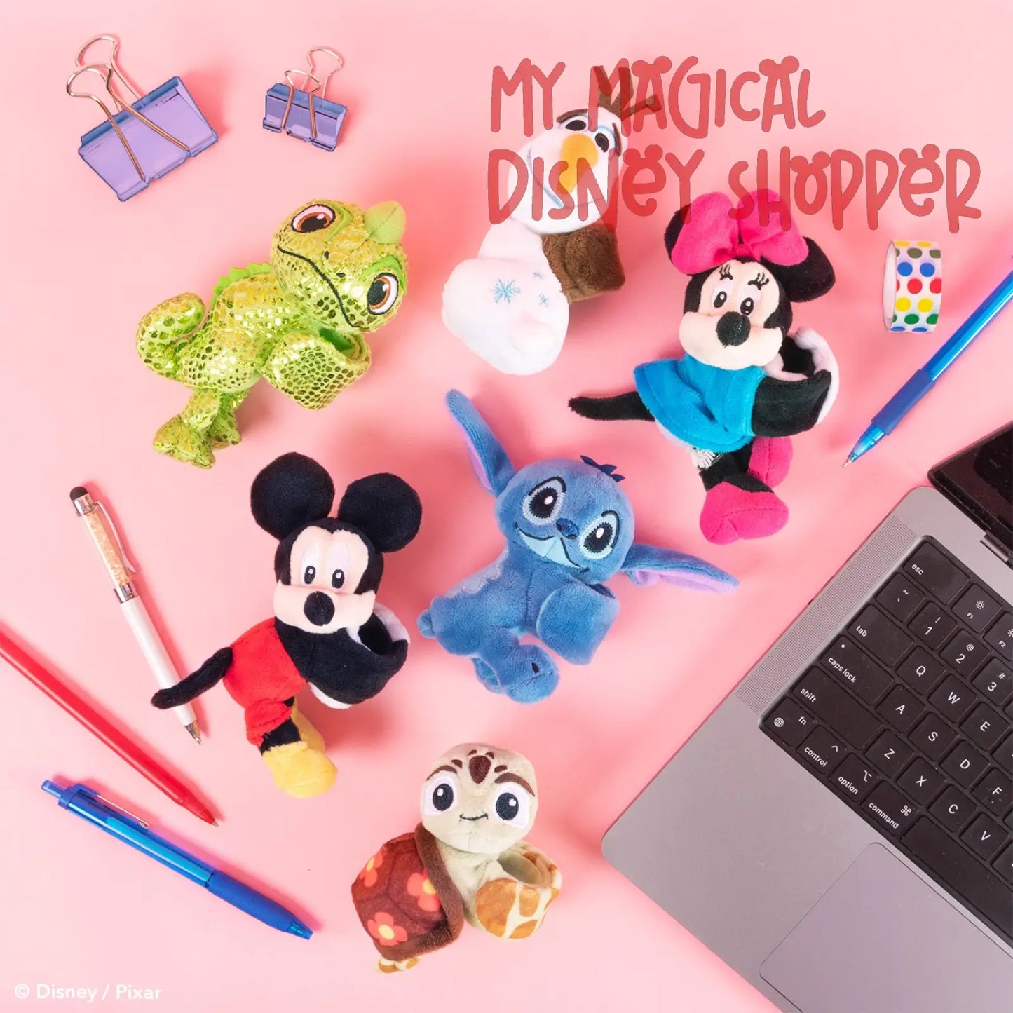 Disney Cutie Cuff Series 1 And 2 Blind Mystery Box Snap Bracelet