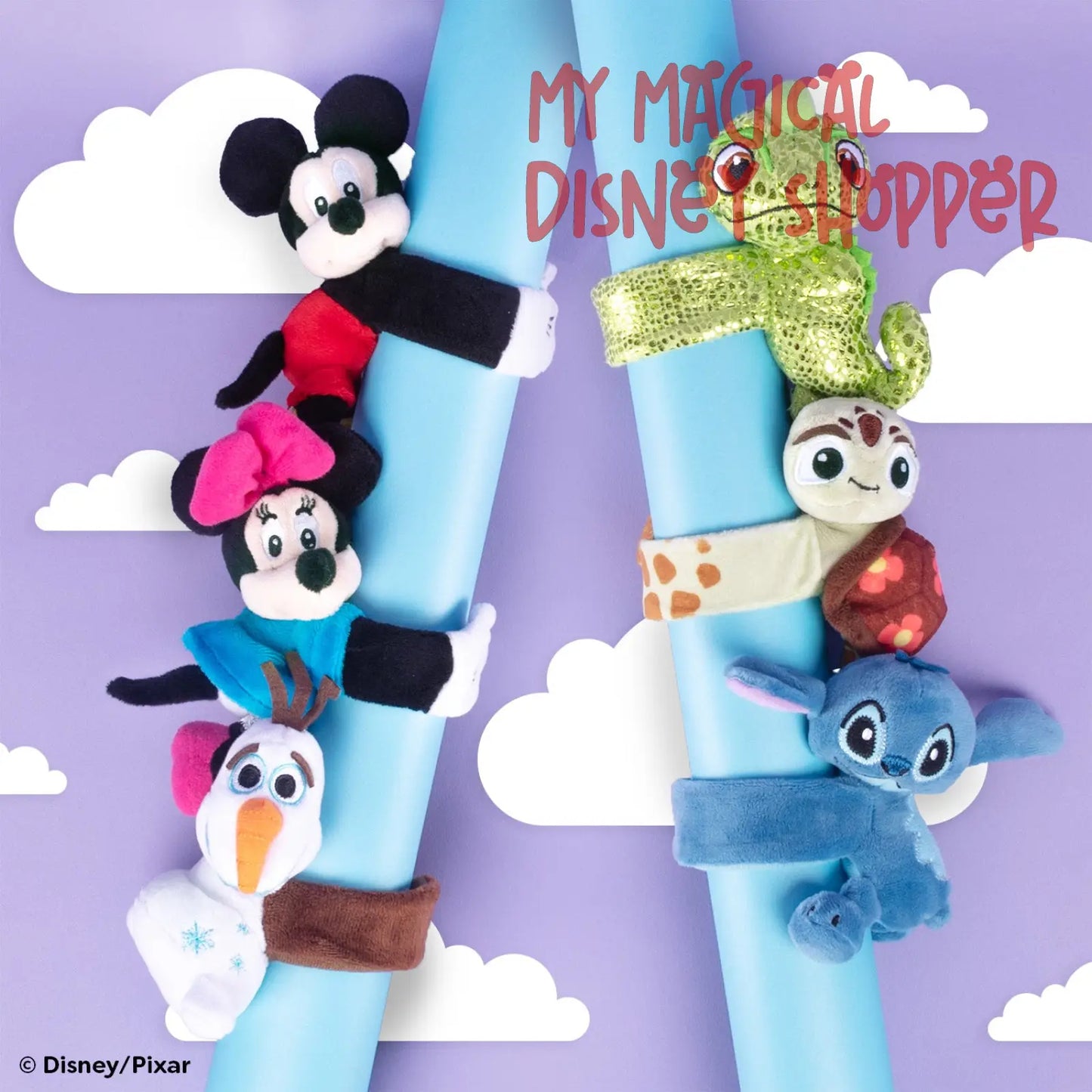 Disney Cutie Cuff Series 1 And 2 Blind Mystery Box Snap Bracelet