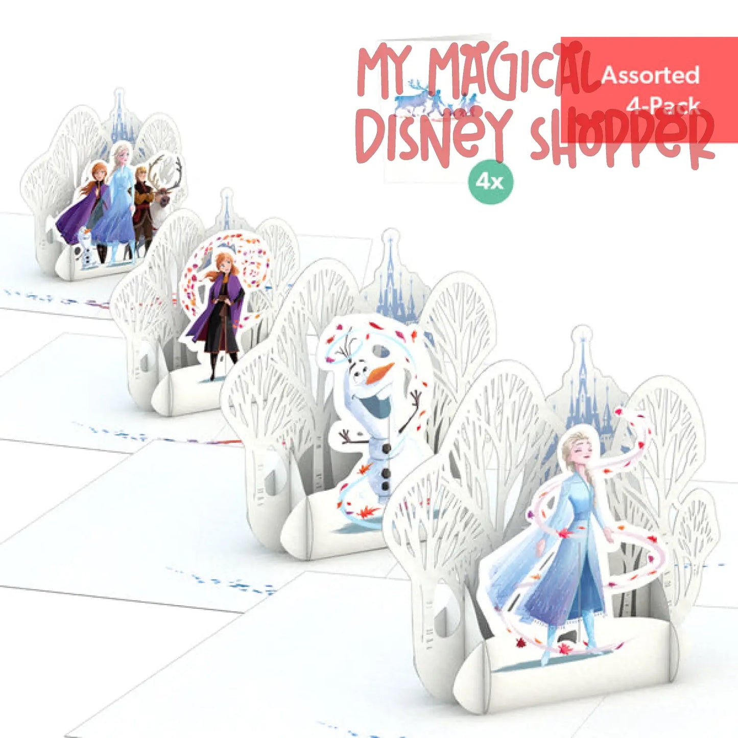 Disney Frozen 2 Pop-Up Cards (Assorted 4-Pack)