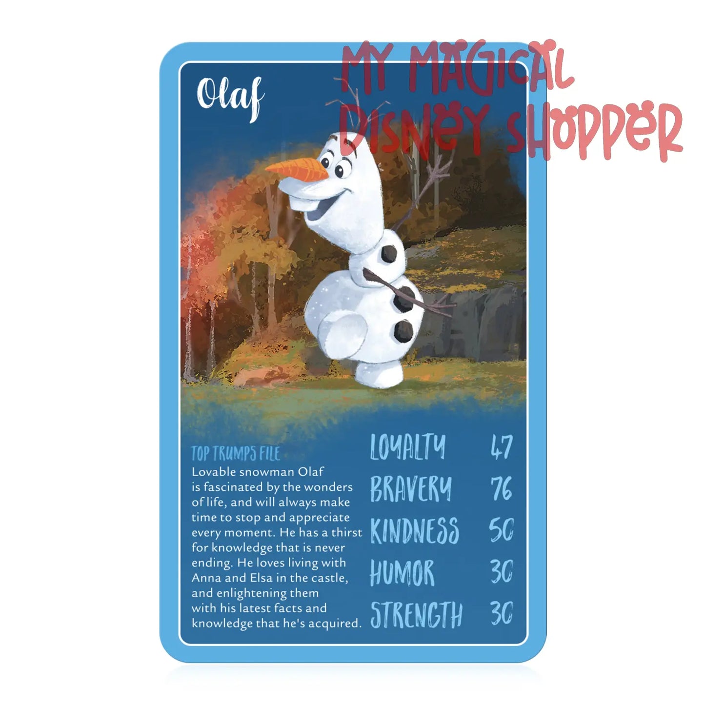 Disney Frozen 2 Top Trumps Card Game