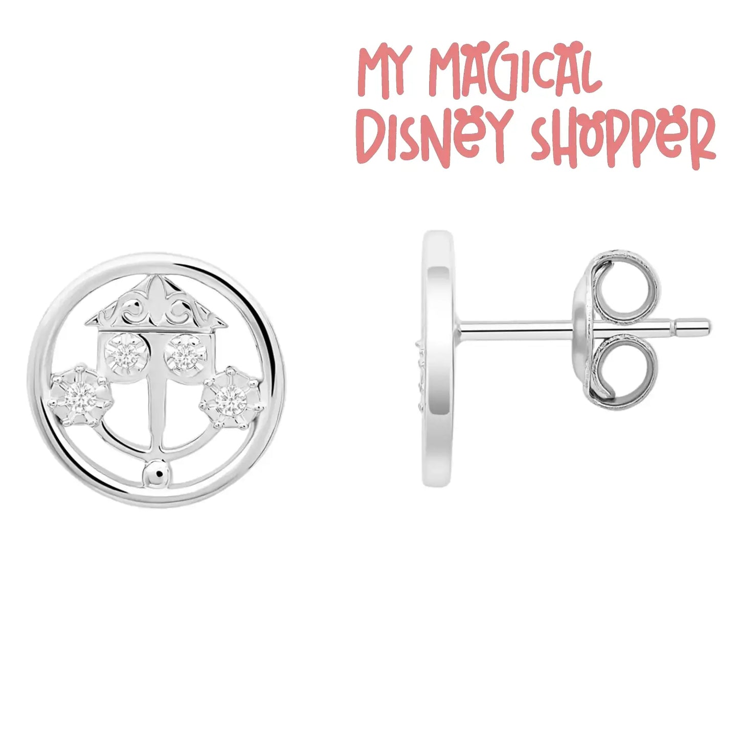 Disney it's a small world Clockface Earrings by CRISLU