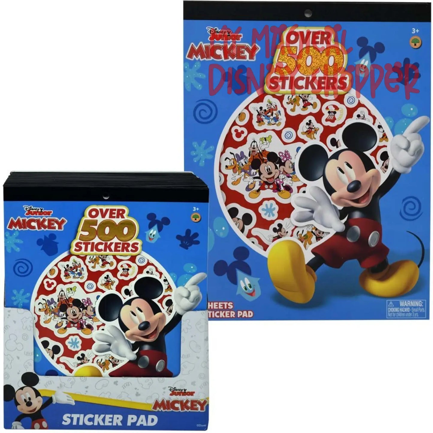 Disney Junior Mickey Mouse Sticker Sheets - 500 Stickers