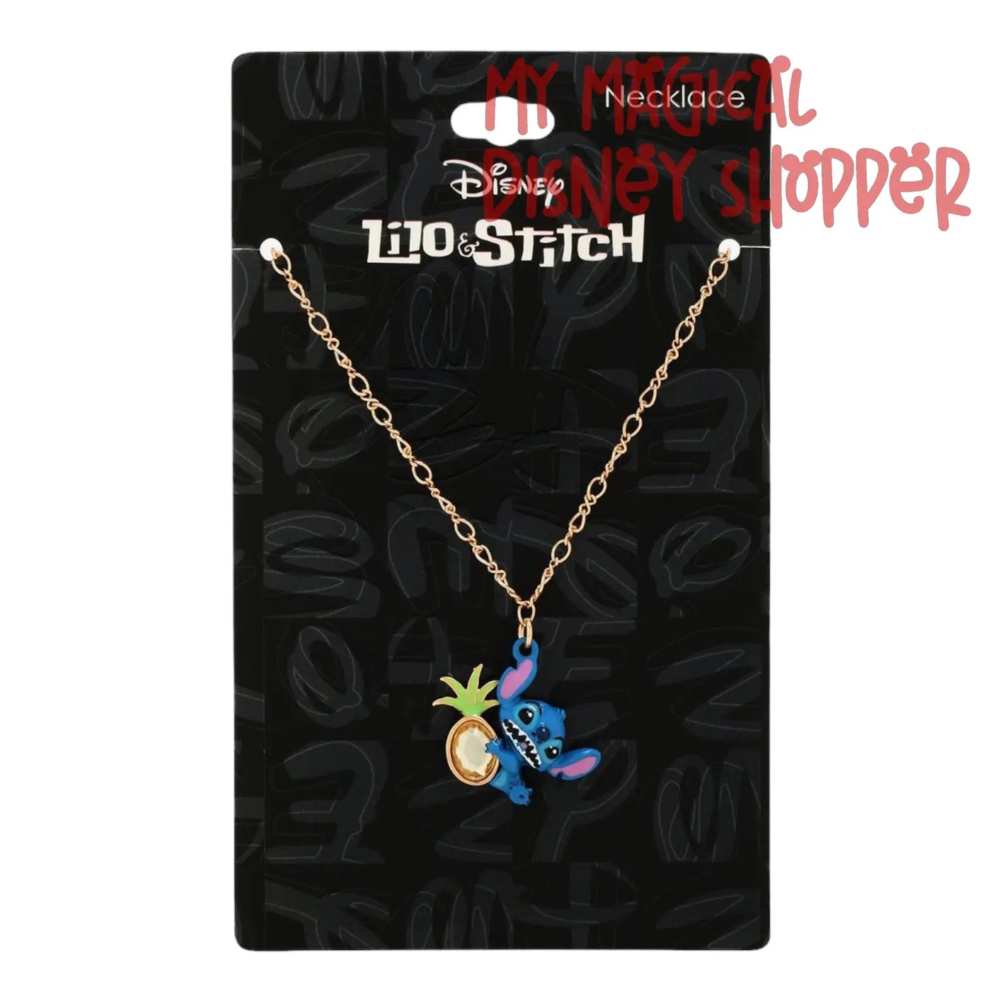 Disney Lilo & Stitch Pineapple Necklace