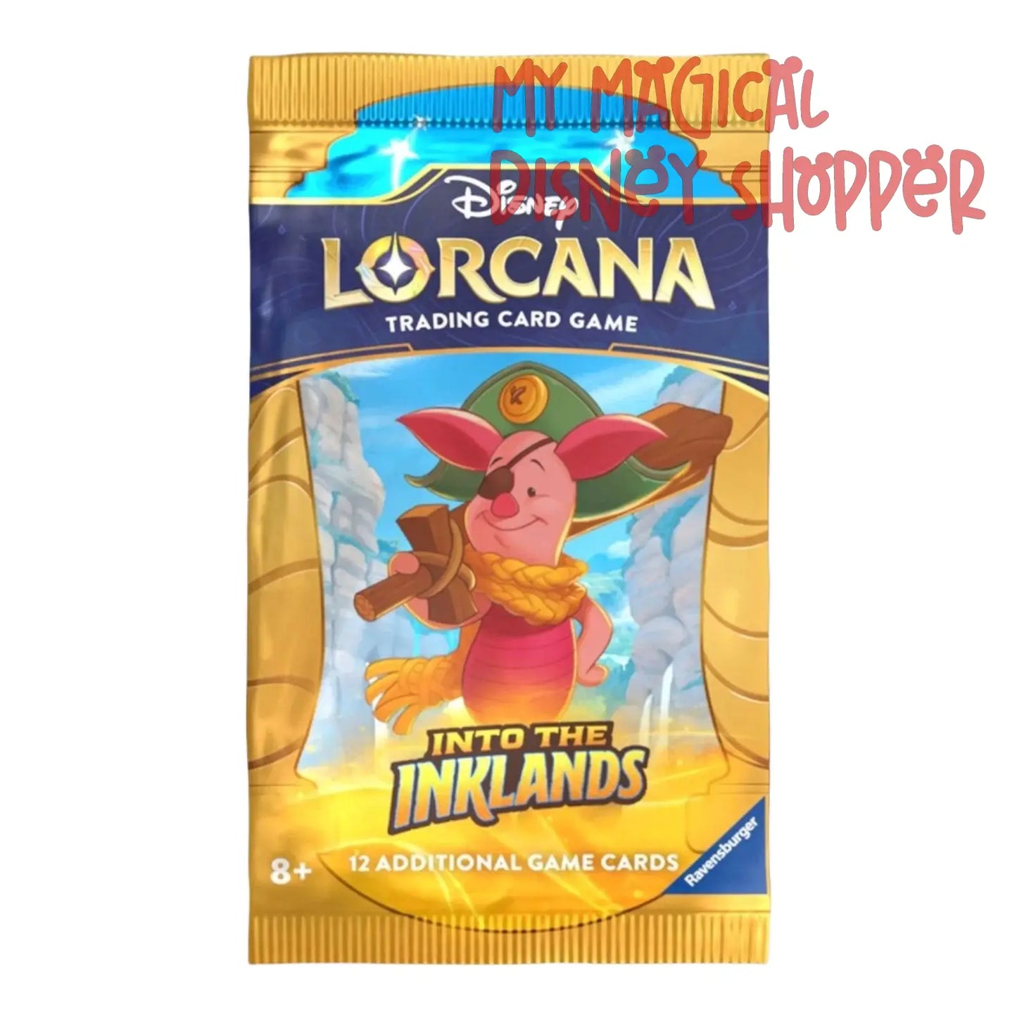 Disney Lorcana Booster Cards Piglet - Into The Inklands