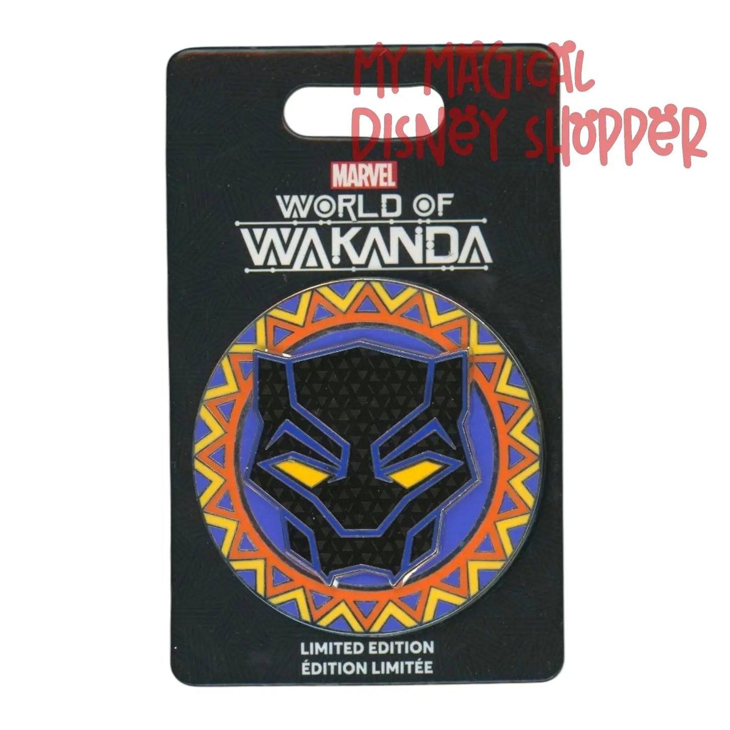 Disney Marvel Pin - World of Wakanda Black Panther Collectible LE Pin