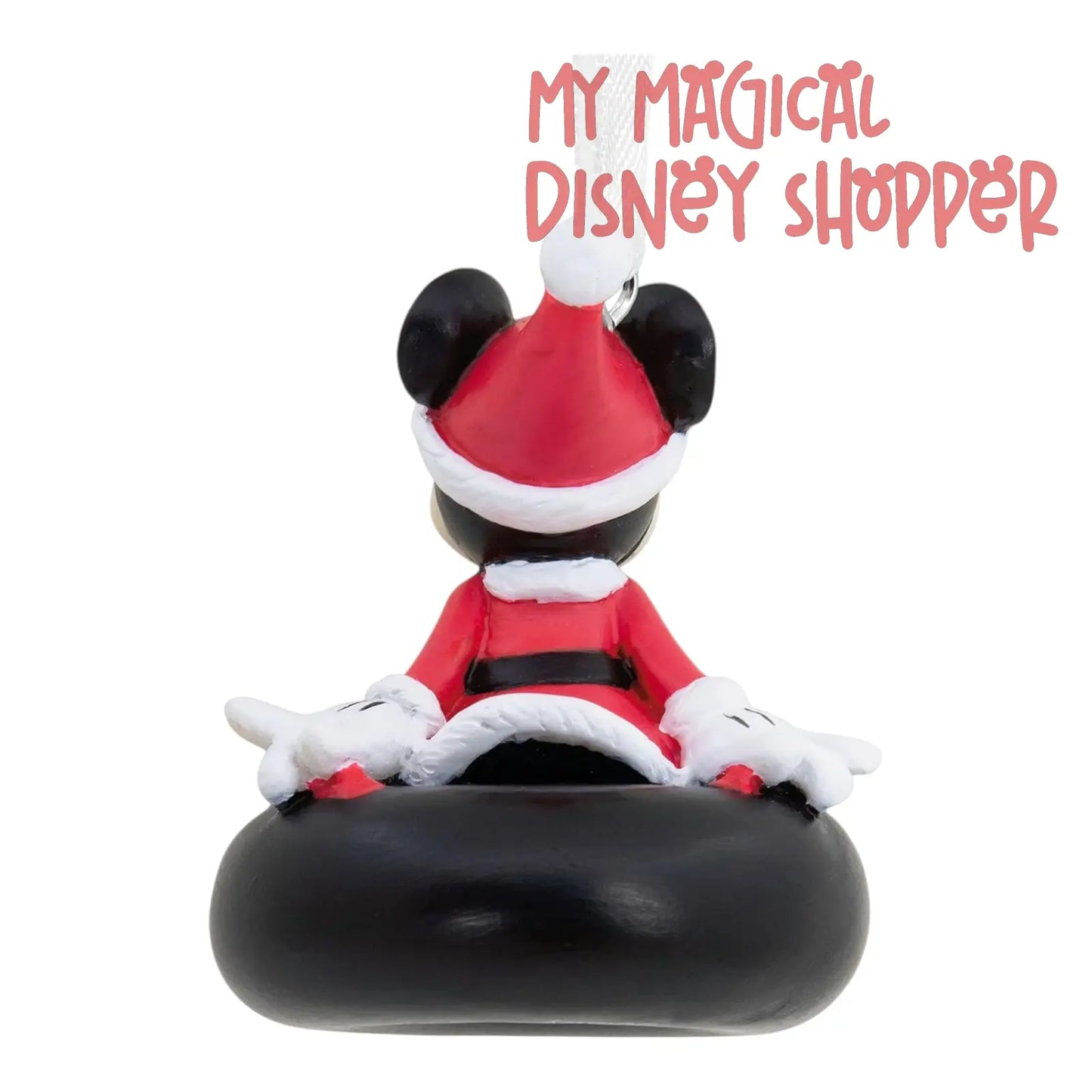 Disney Minnie Mouse on Snow Tube Hallmark Ornament
