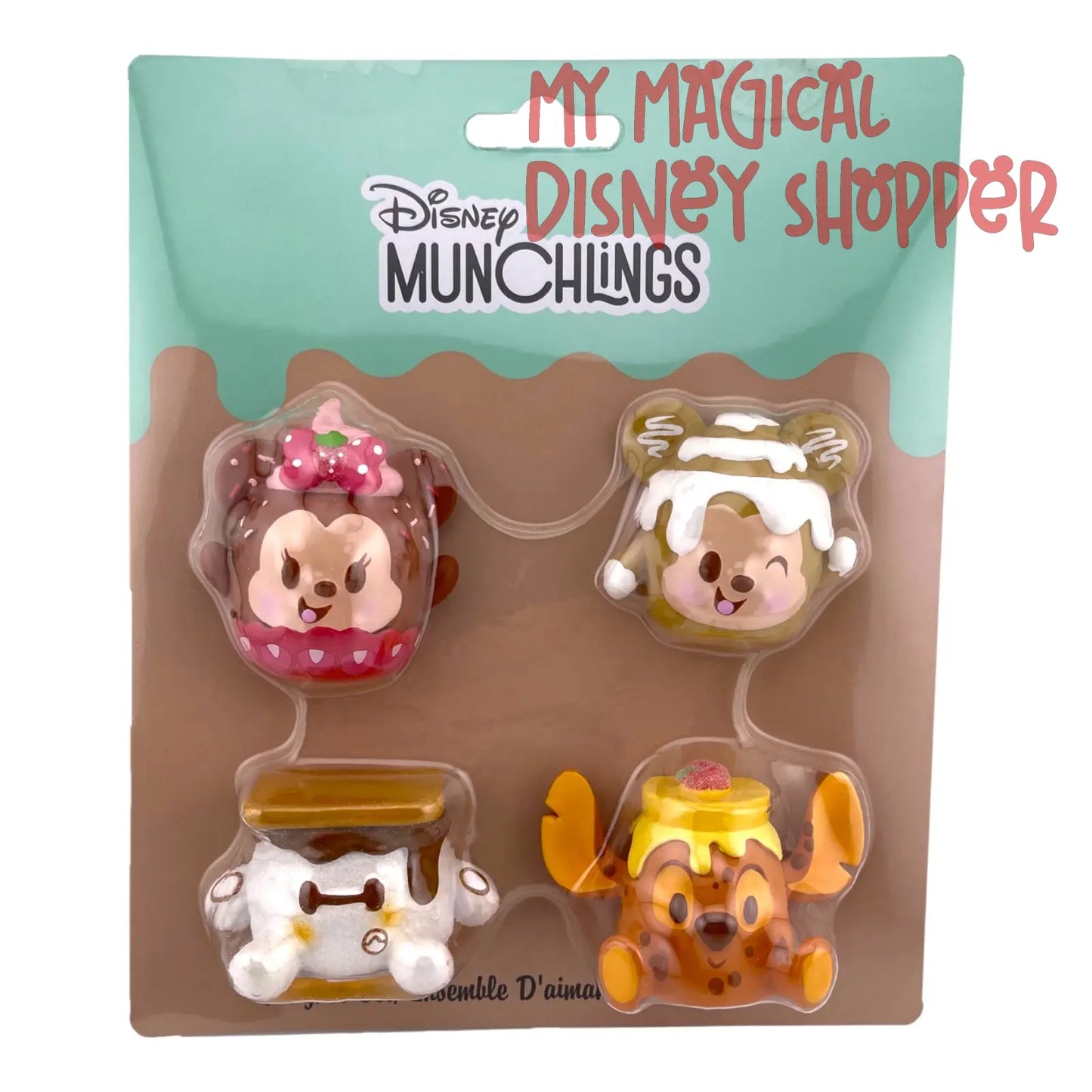 Disney Munchlings Magnet Set - Set of 4